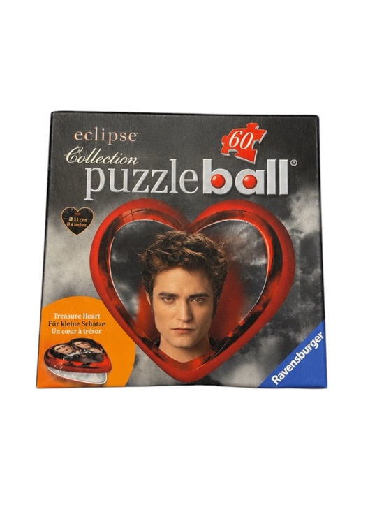 Ravensburger Other - Twilight Eclipse Edward Cullen Treasure Heart 60 Pc Puzzle Ball Ravensburger NWT